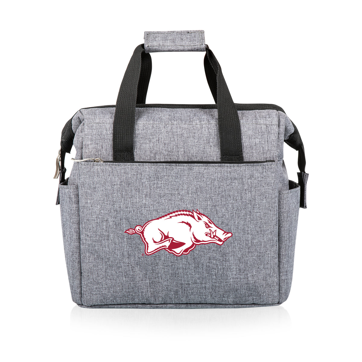 Arkansas Razorbacks On The Go Lunch Bag Cooler - Gray