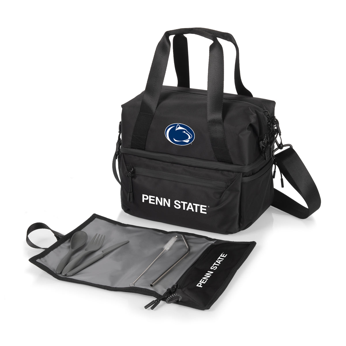 Penn State Nittany Lions Eco-Friendly Lunch Bag Cooler with Utensils