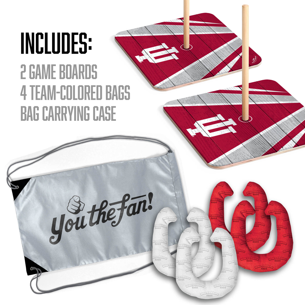 Indiana Hoosiers Horseshoe Bag Game