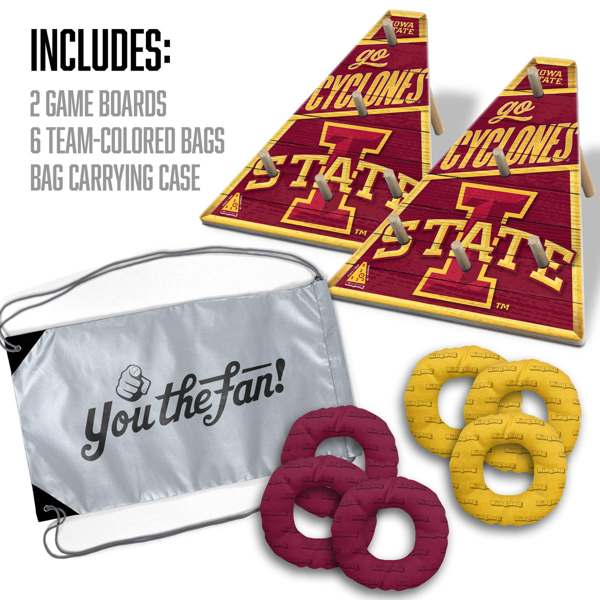 Iowa State Cyclones Ring Bag Game