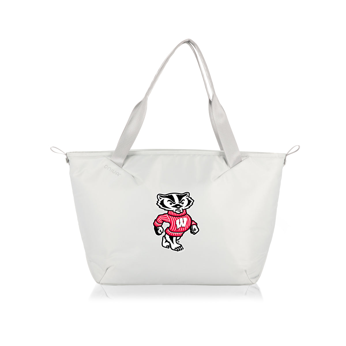 Wisconsin Badgers Eco-Friendly Cooler Tote Bag - White