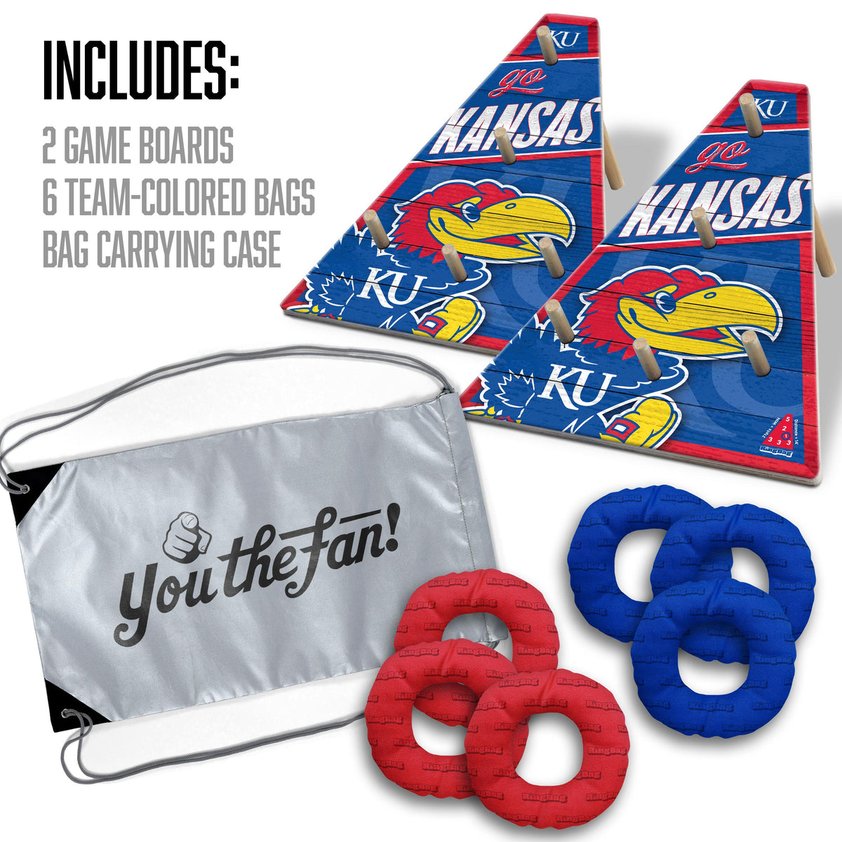 Kansas Jayhawks Ring Bag Game