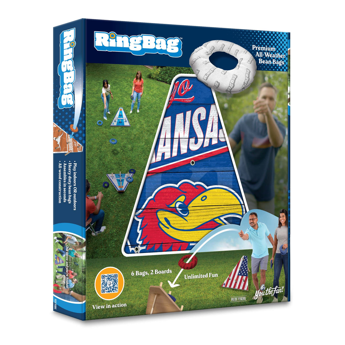 Kansas Jayhawks Ring Bag Game