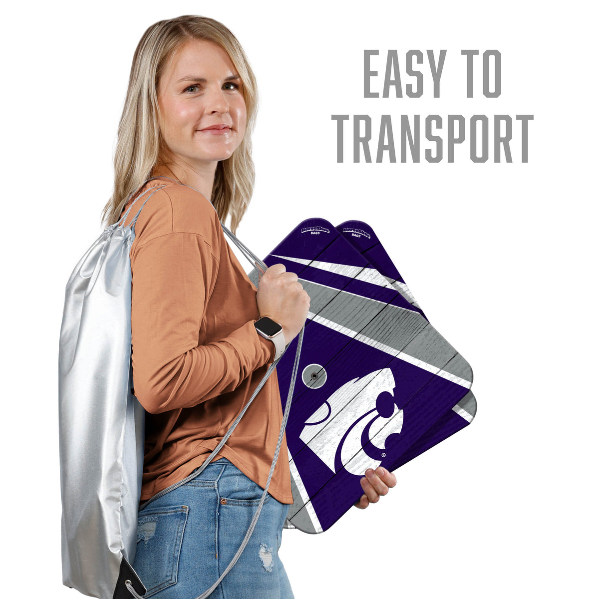 Kansas State Wildcats Horseshoe Bag Game