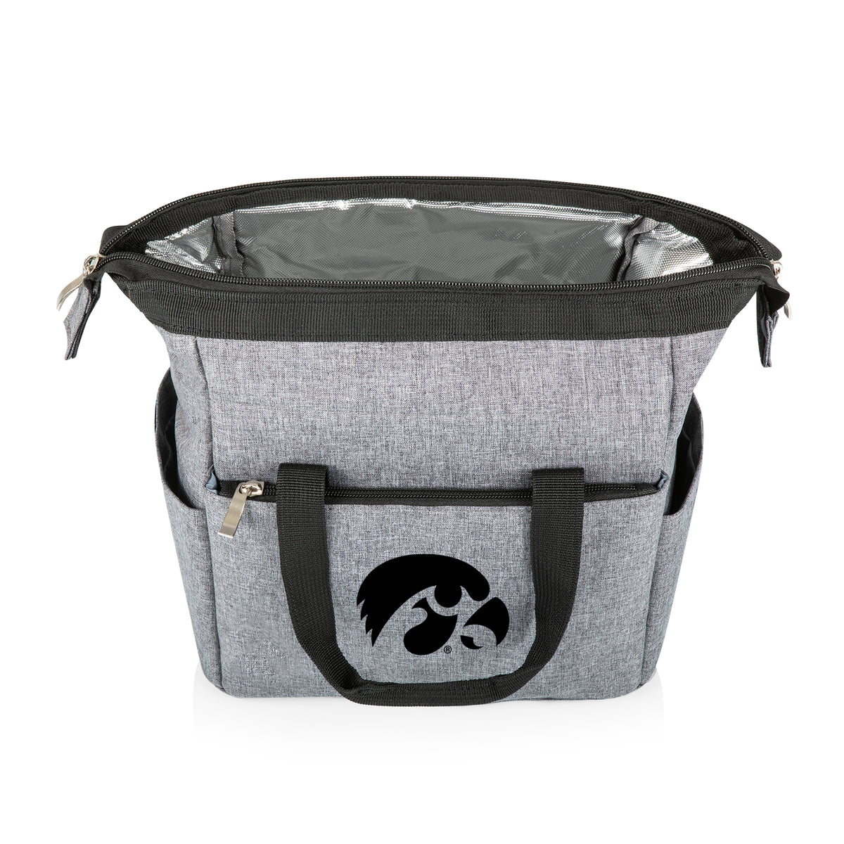 Iowa Hawkeyes On The Go Lunch Bag Cooler - Gray
