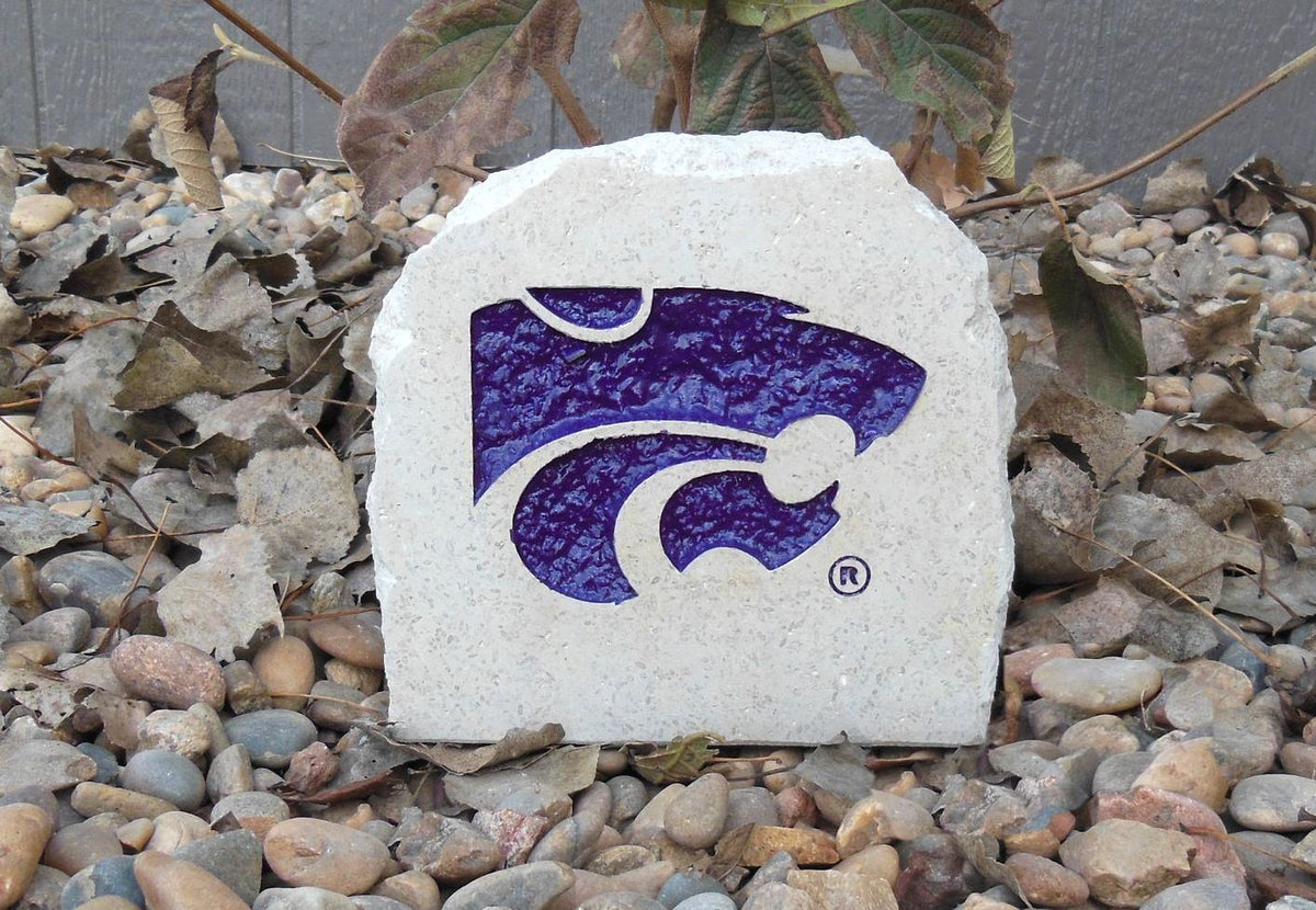 Show your love for the Kansas State Wildcats when you add this Engraved Limestone Decorative Stone to your collection.