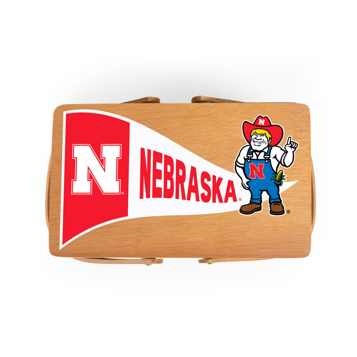 Nebraska Huskers Poppy Personal Picnic Basket
