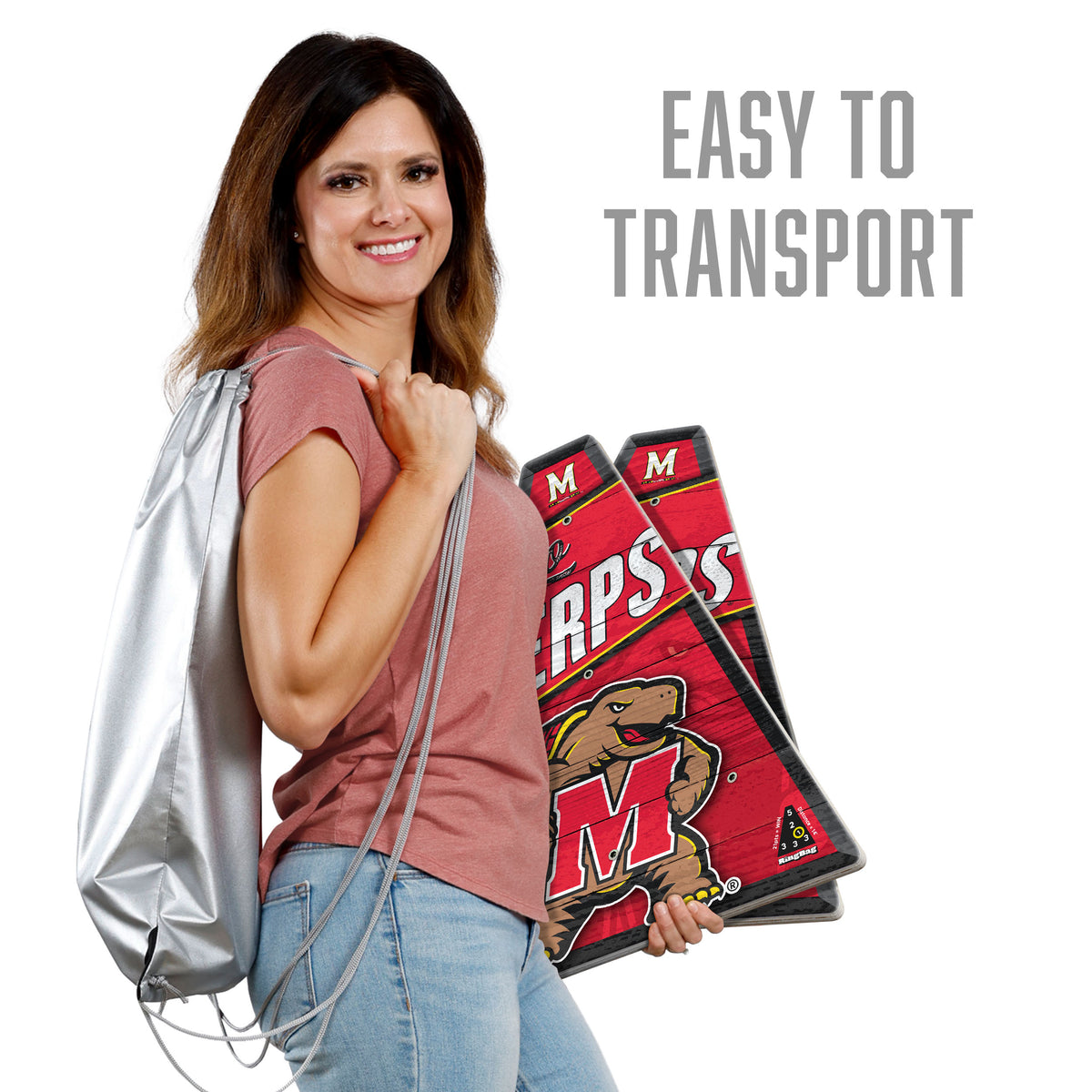 Maryland Terrapins Ring Bag Game