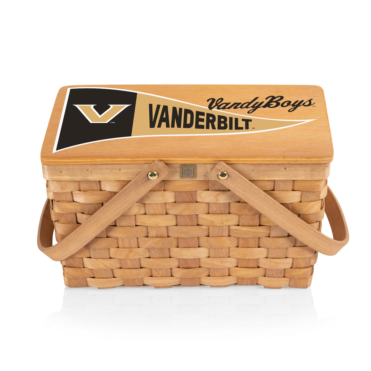 Vanderbilt Commodores Poppy Personal Picnic Basket