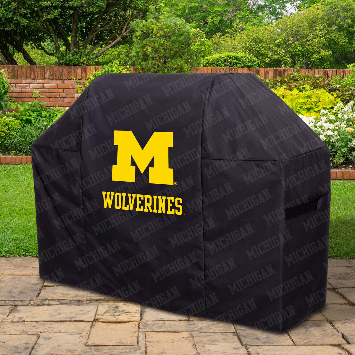 Michigan Wolverines Heavy Duty Grill Cover