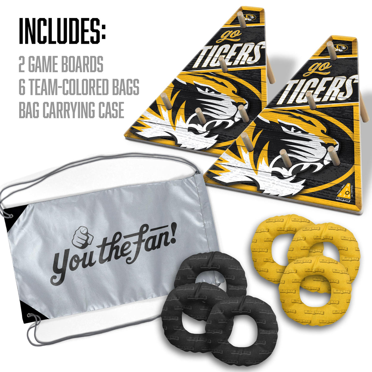 Missouri Tigers Ring Bag Game
