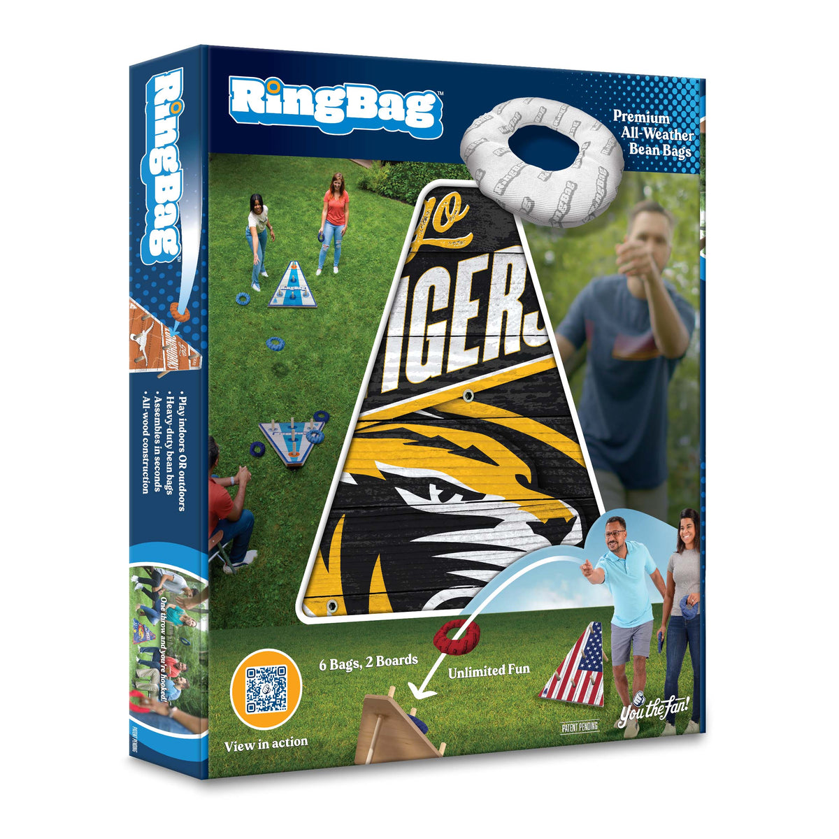 Missouri Tigers Ring Bag Game