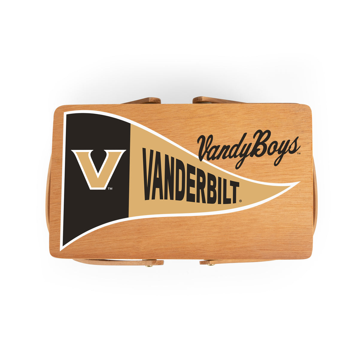 Vanderbilt Commodores Poppy Personal Picnic Basket