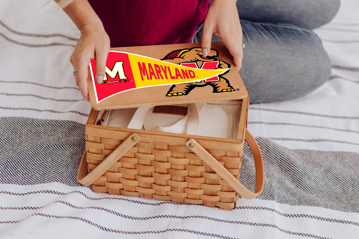 Maryland Terrapins Poppy Personal Picnic Basket