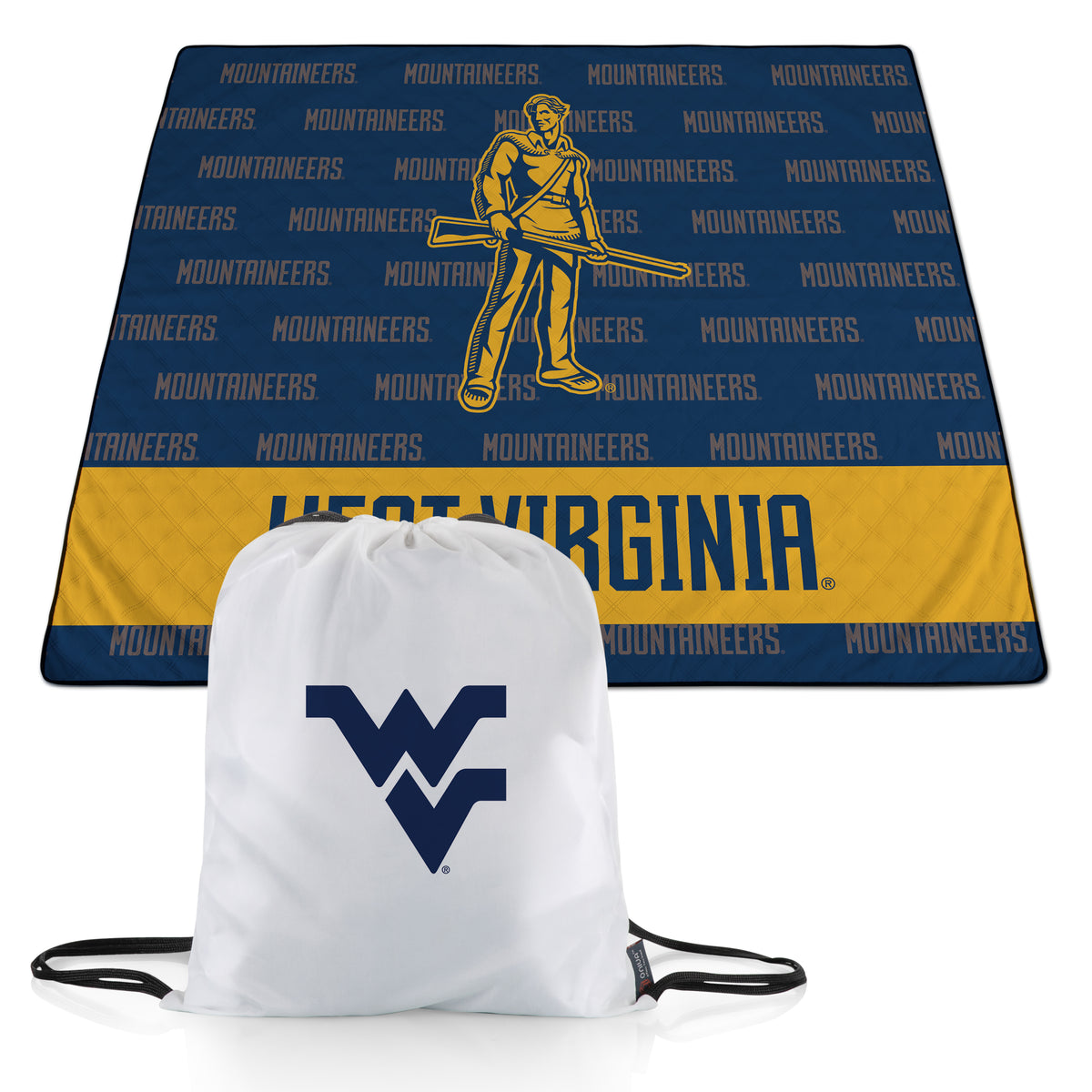 West Virginia Mountaineers Impresa Outdoor Blanket