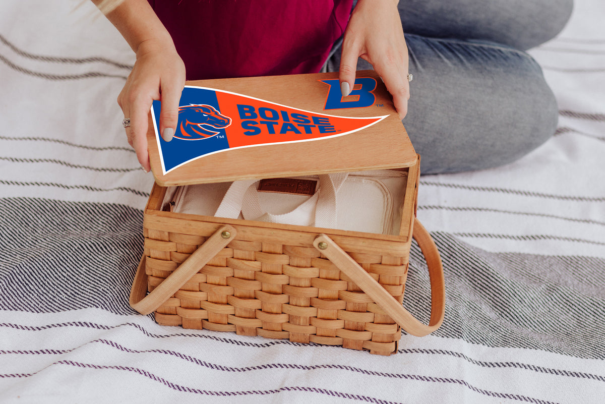 Boise State Broncos Poppy Personal Picnic Basket