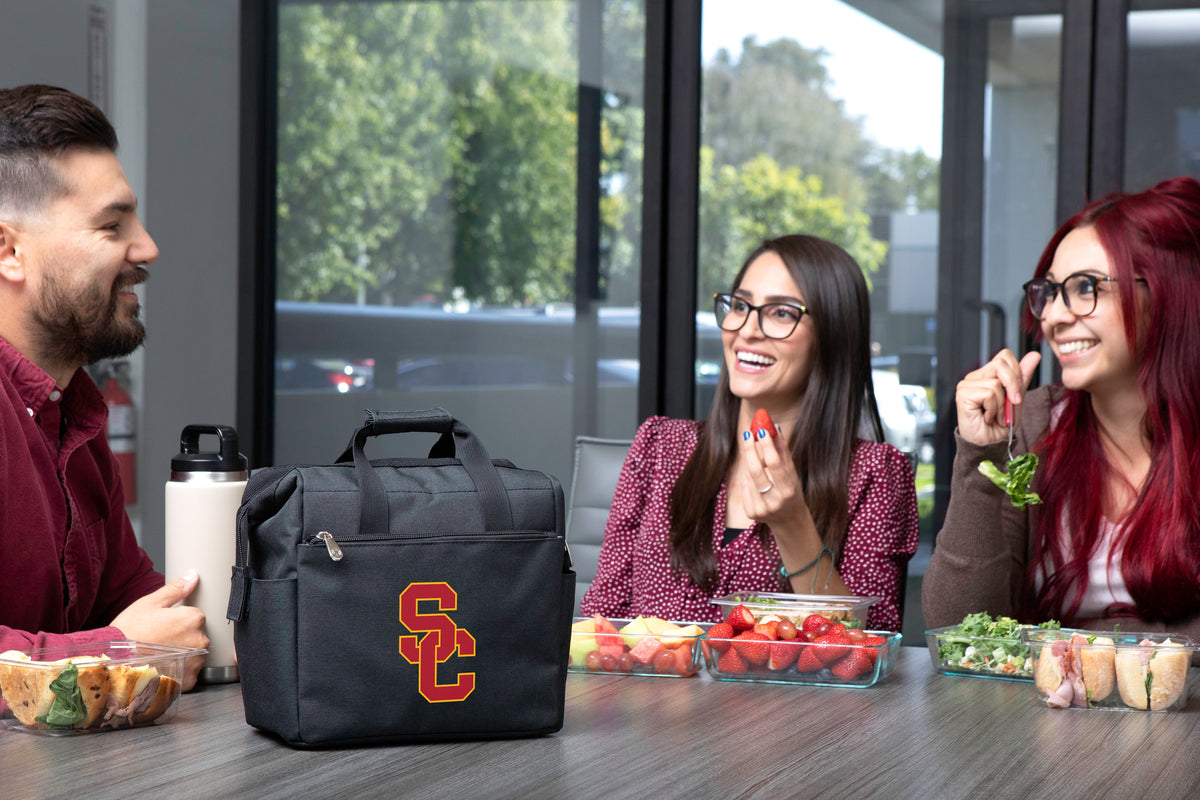 USC Trojans On The Go Lunch Bag Cooler - Black