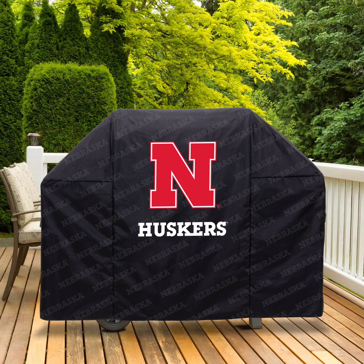 Nebraska Huskers Heavy Duty Grill Cover