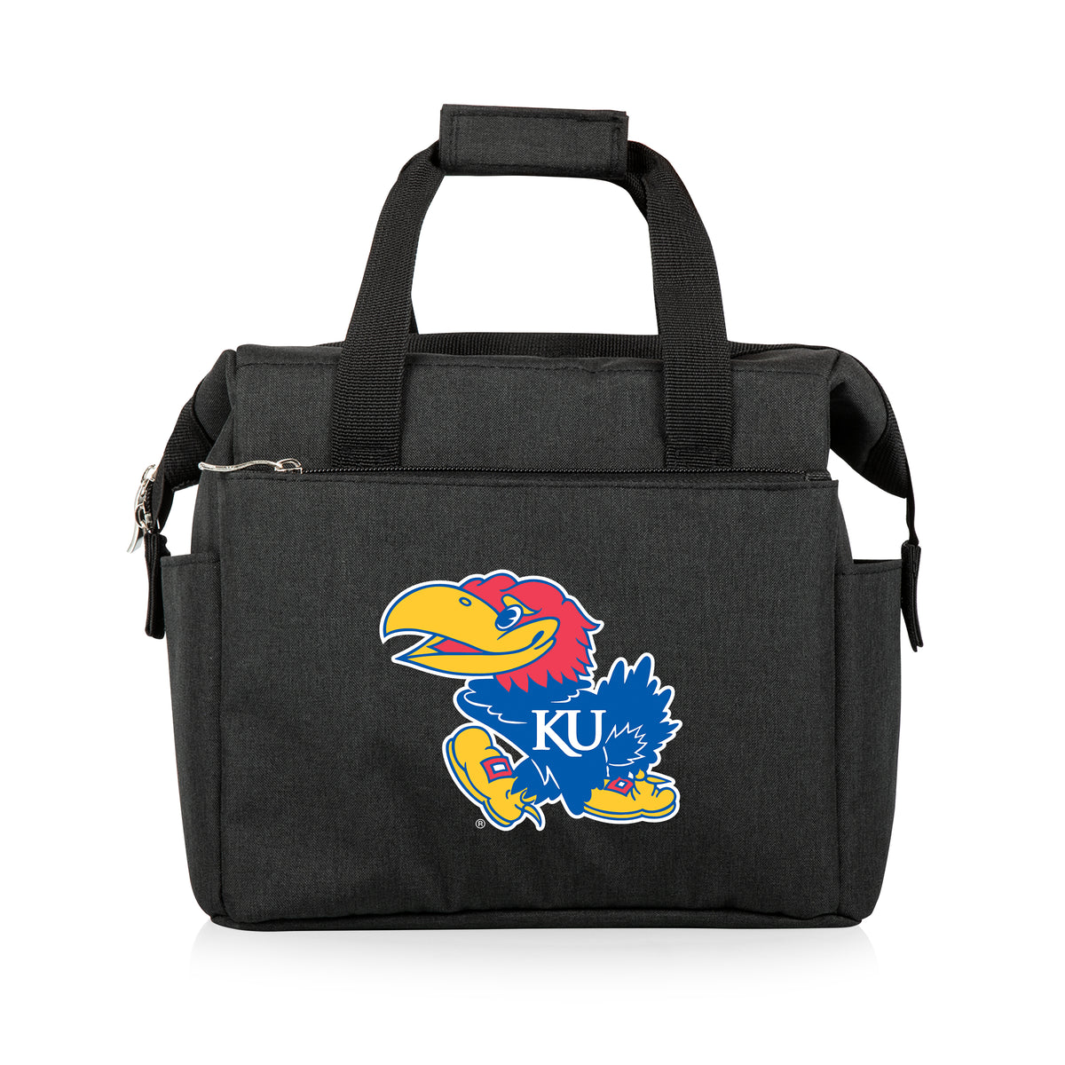 Kansas Jayhawks On The Go Lunch Bag Cooler - Black