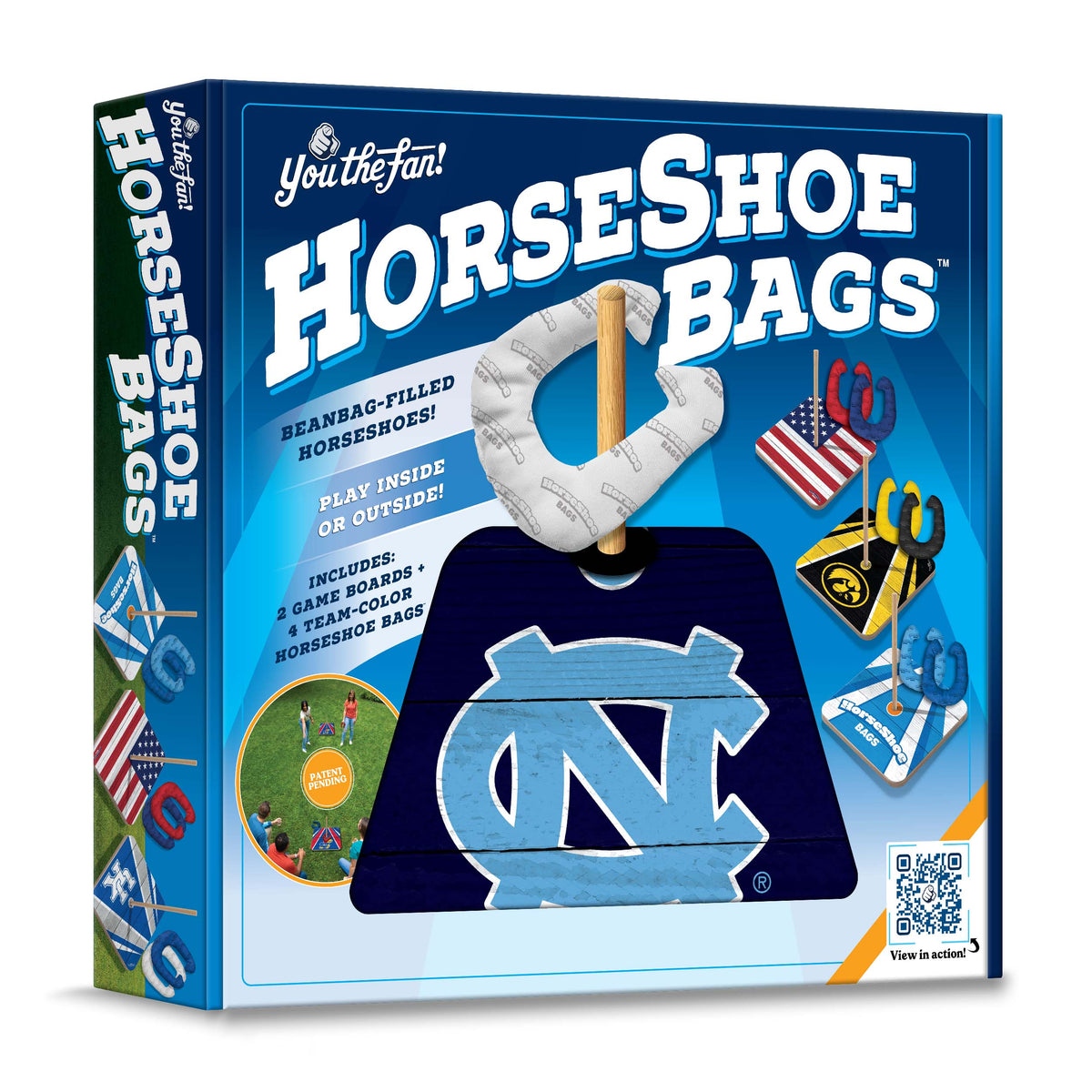 North Carolina Tar Heels Horseshoe Bag Game