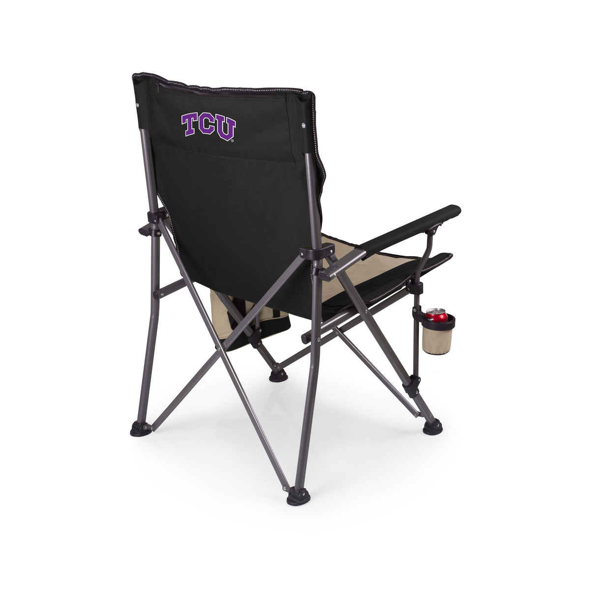 TCU Horned Frogs Big Bear XXL Camping Chair with Cooler