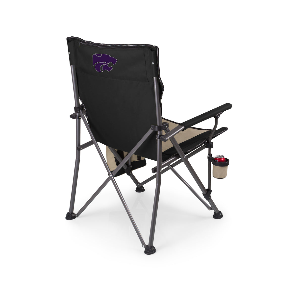 Kansas State Wildcats Big Bear XXL Camping Chair with Cooler