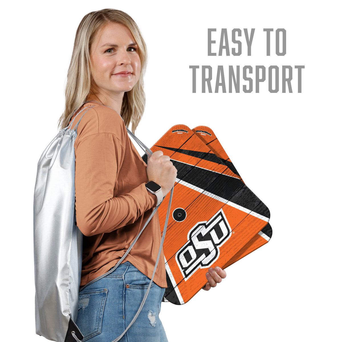 Oklahoma State Cowboys Horseshoe Bag Game