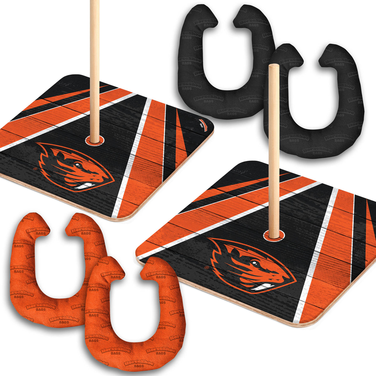 Oregon State Beavers Horseshoe Bag Game