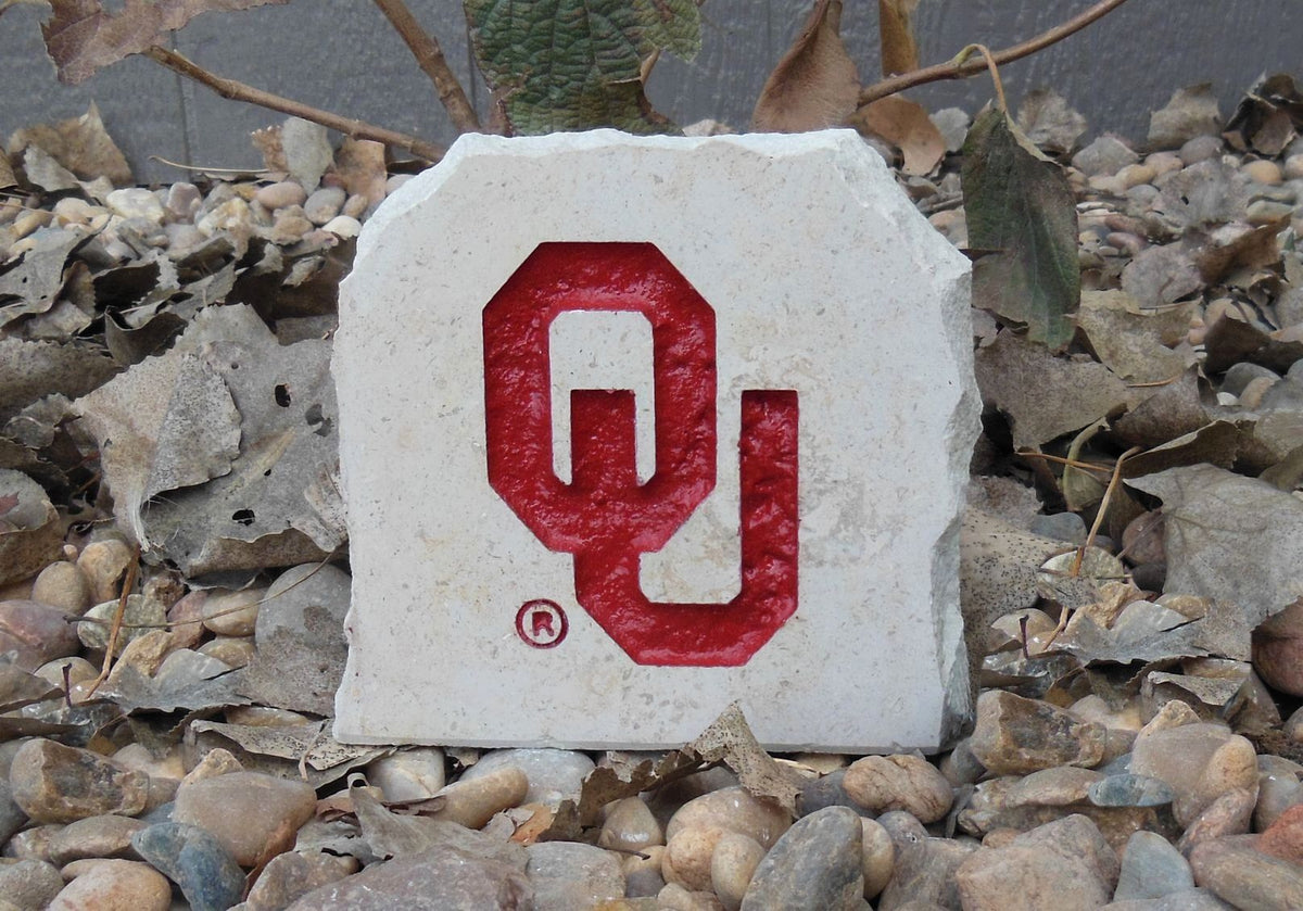 Show your love for the Oklahoma Sooners when you add this Engraved Limestone Decorative Stone to your collection.