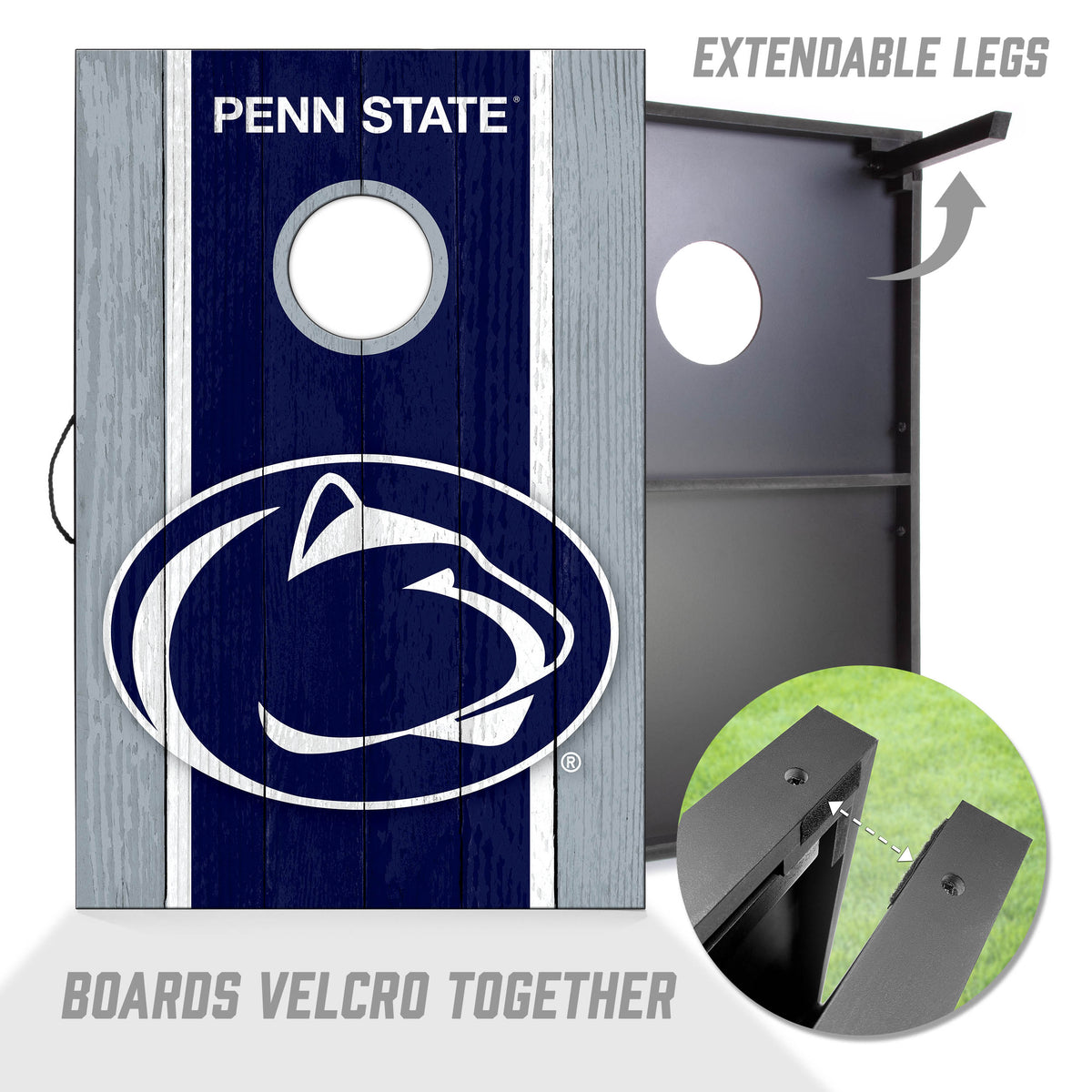 Penn State Nittany Lions 2x3 MDF Cornhole Game Set