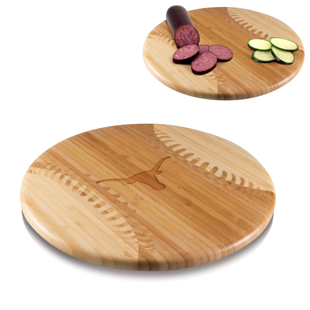 Texas Longhorns Home Run! Baseball Cutting Board & Serving Tray