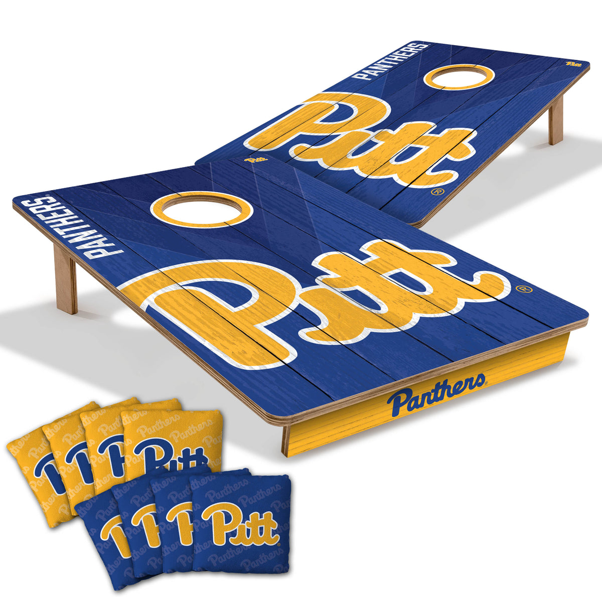 Pittsburgh Panthers 2x3 All Wood Cornhole Game Set