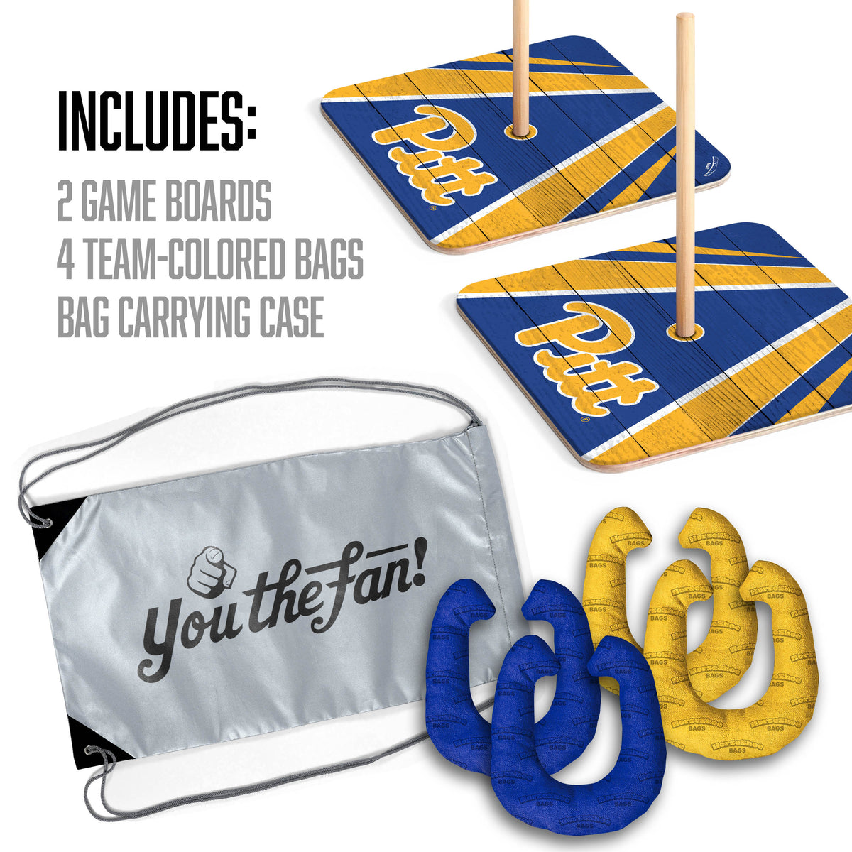 Pittsburgh Panthers Horseshoe Bag Game