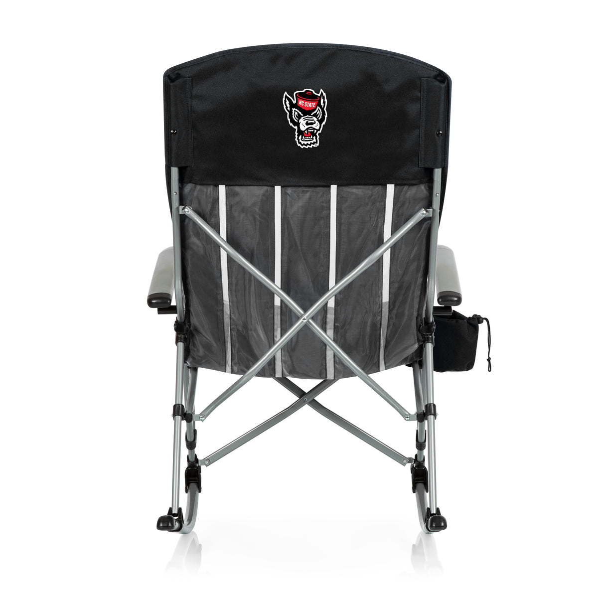 NC State Wolfpack Outdoor Rocking Camp Chair