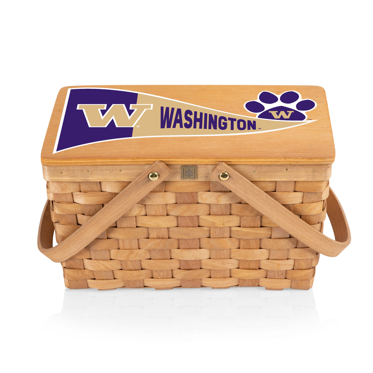 Washington Huskies Poppy Personal Picnic Basket