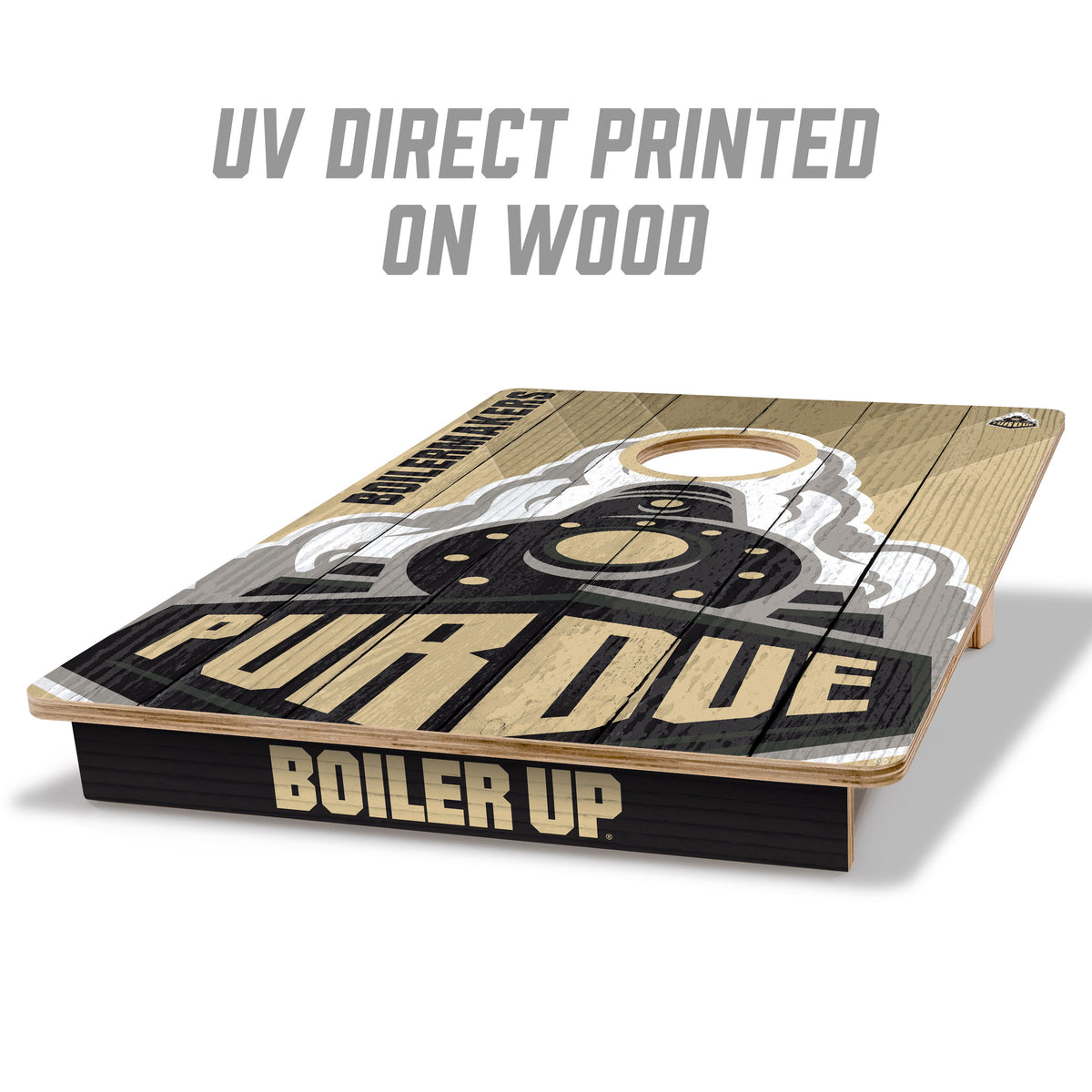 Purdue Boilermakers 2x3 All Wood Cornhole Game Set
