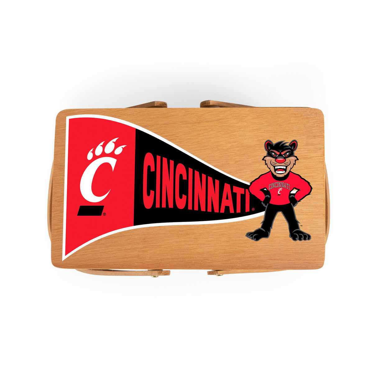 Cincinnati Bearcats Poppy Personal Picnic Basket