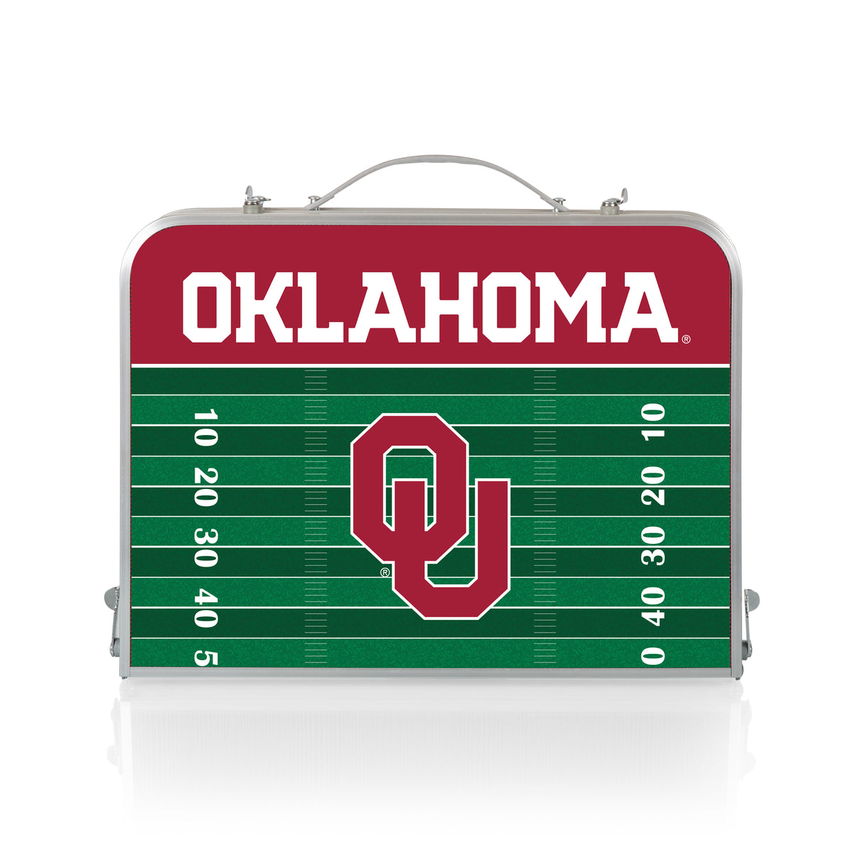 Oklahoma Sooners Mini Portable Folding Table