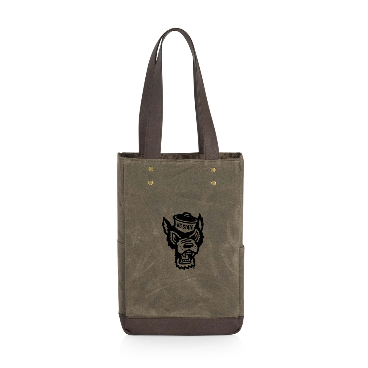 NC State Wolfpack 2 Bottle Insulated Wine Cooler Bag