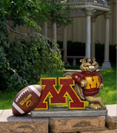 Minnesota Golden Gophers Mascot Garden Statue