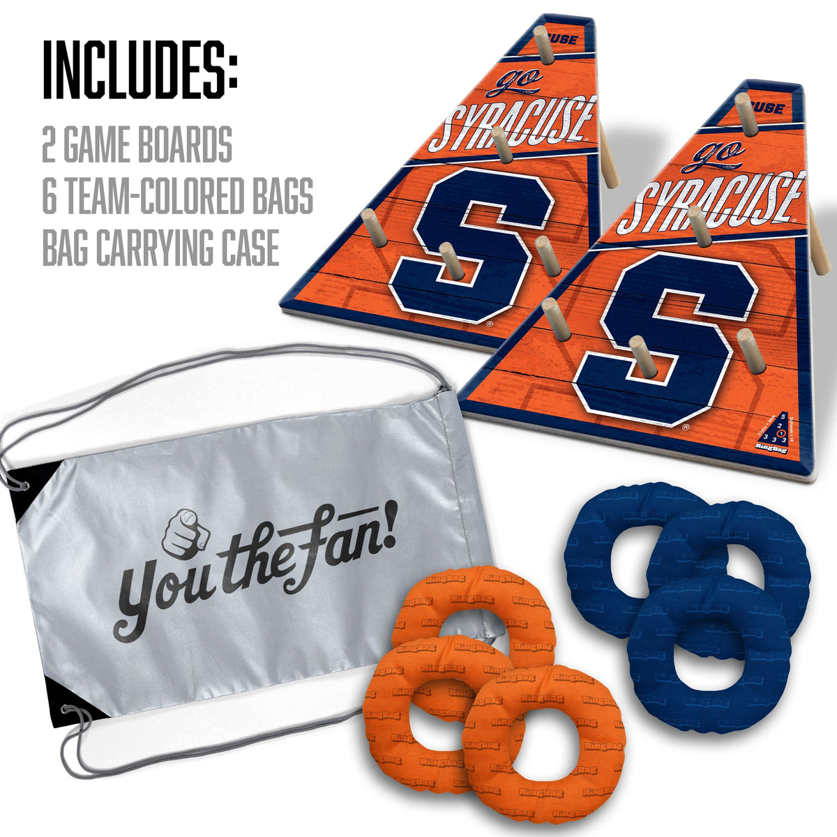 Syracuse Orange Ring Bag Game