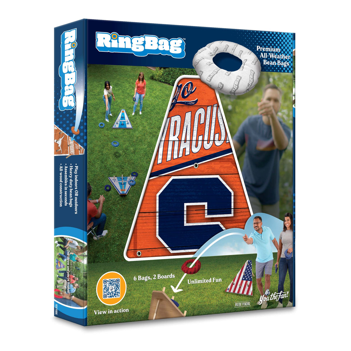 Syracuse Orange Ring Bag Game