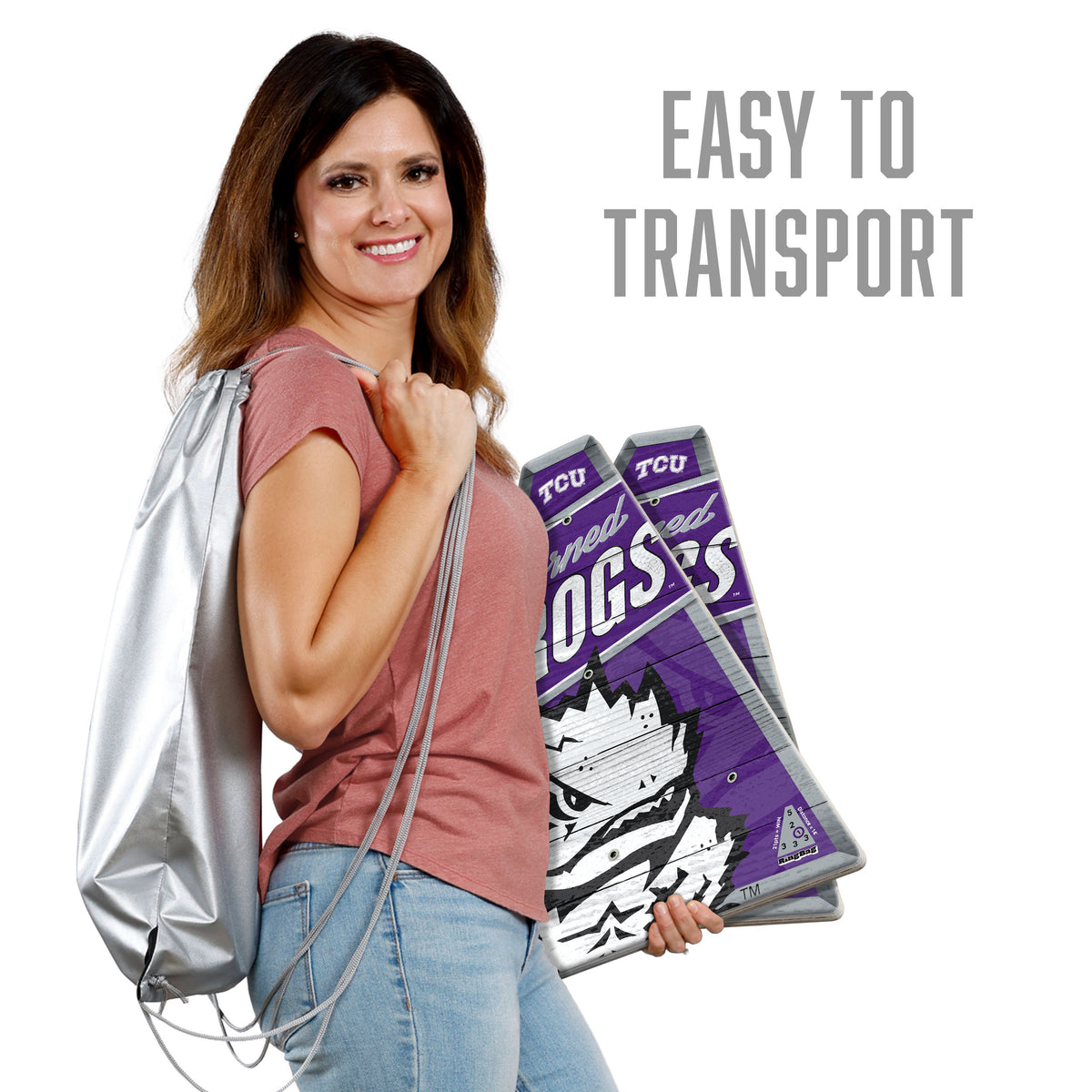 TCU Horned Frogs Ring Bag Game
