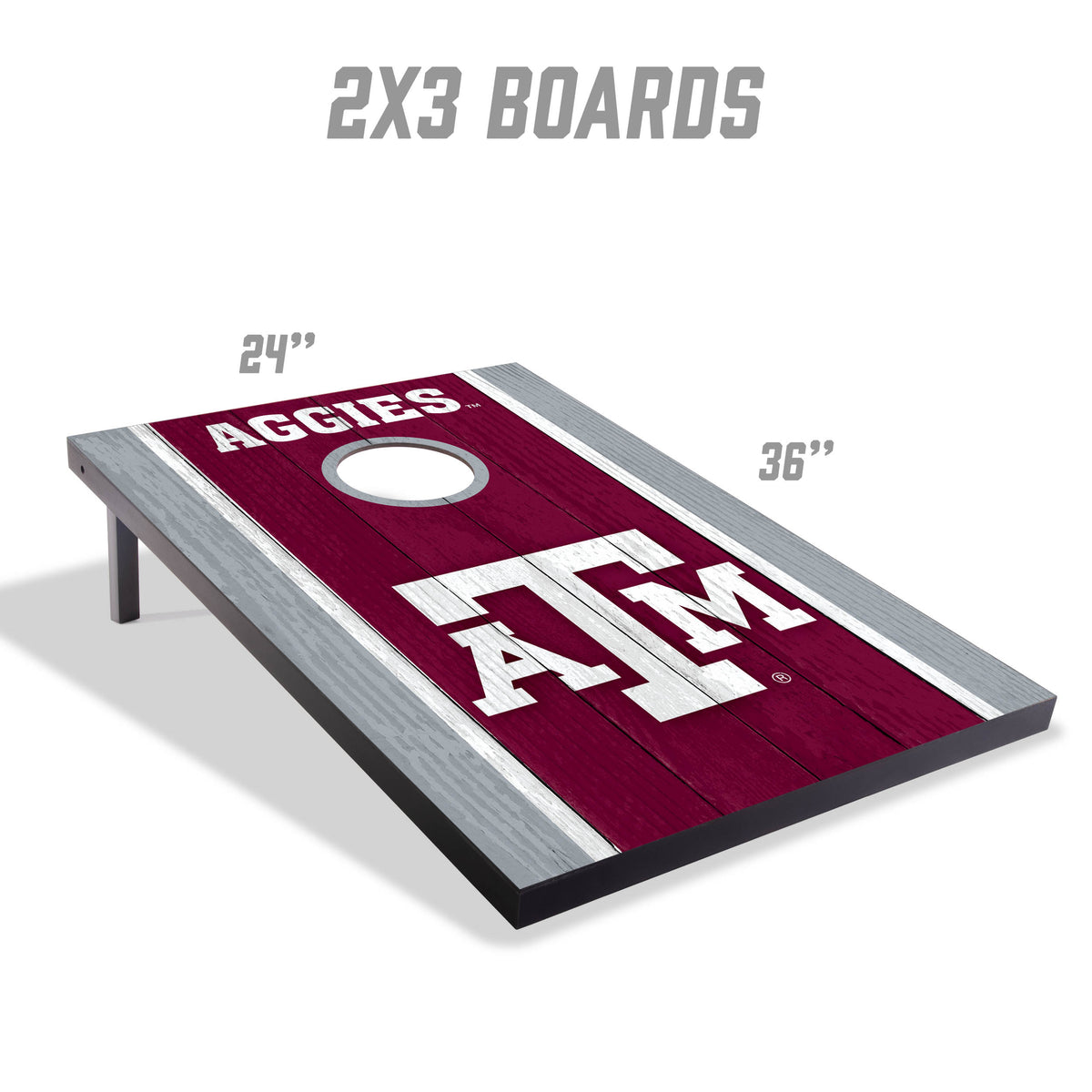 Texas A&M Aggies 2x3 MDF Cornhole Game Set