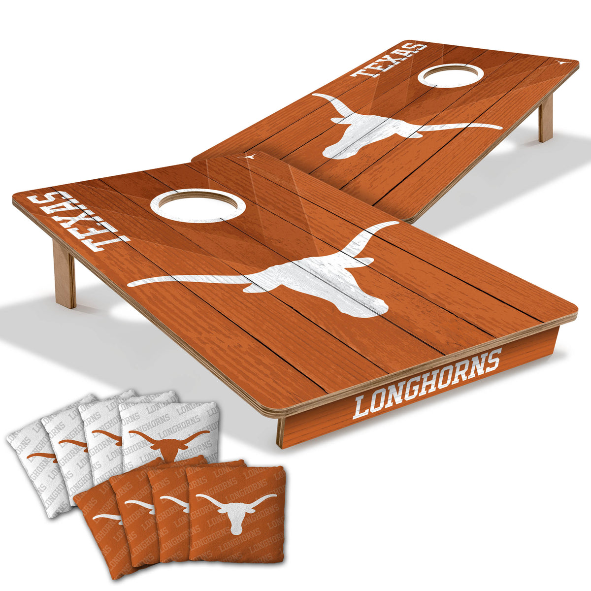 Texas Longhorns 2x3 All Wood Cornhole Game Set