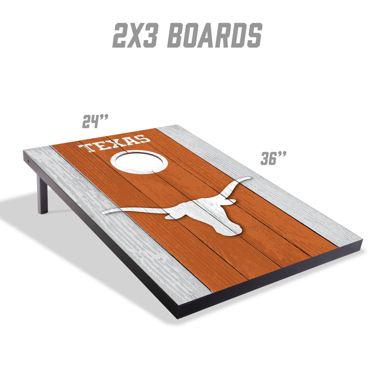 Texas Longhorns 2x3 MDF Cornhole Game Set
