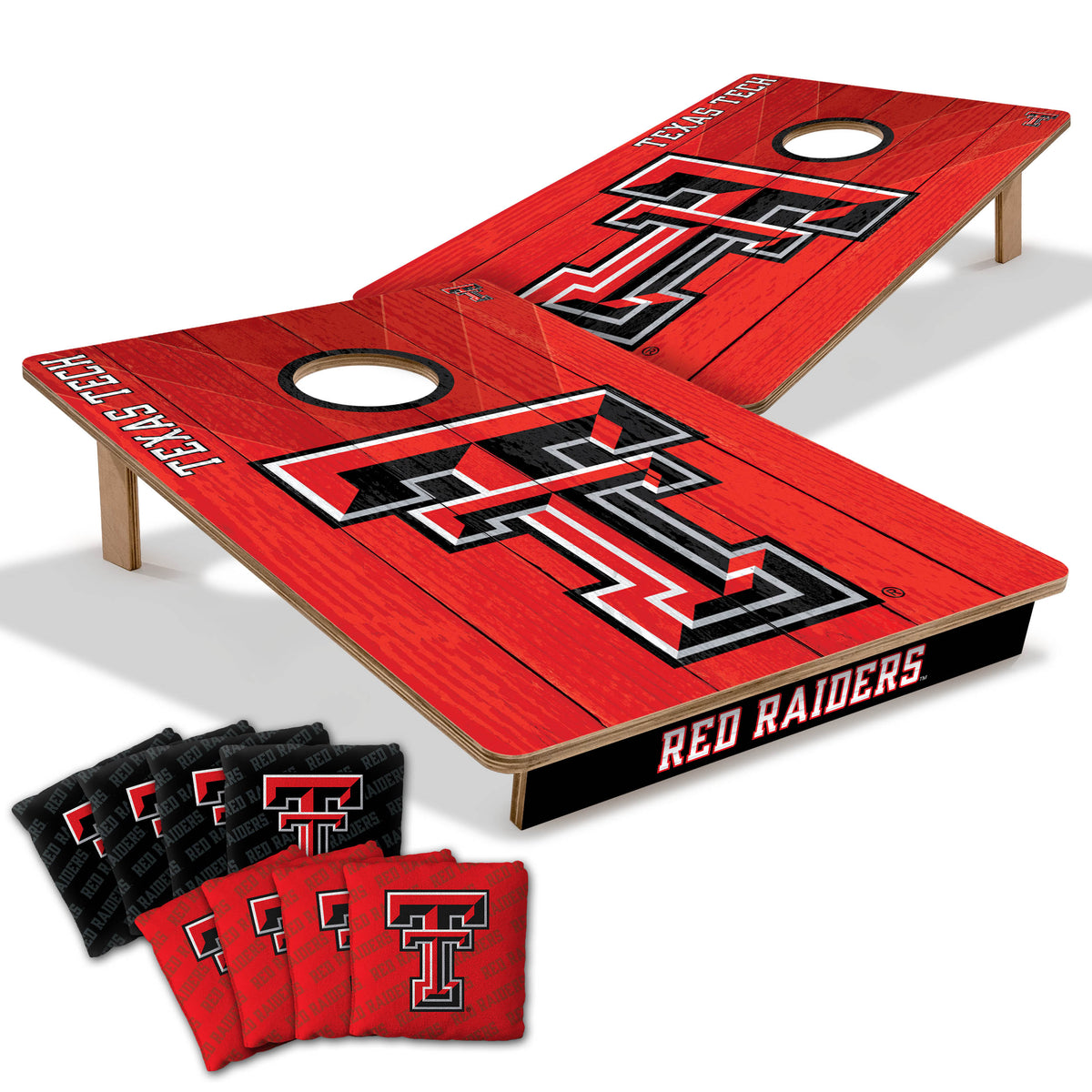 Texas Tech Red Raiders 2x3 All Wood Cornhole Game Set