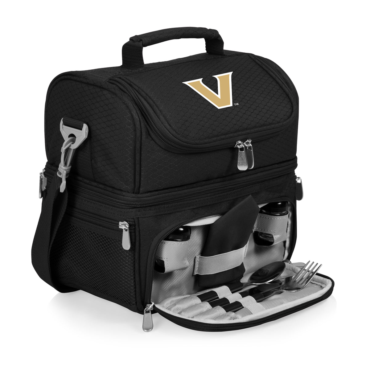 Vanderbilt Commodores Pranzo Lunch Cooler Bag - Black