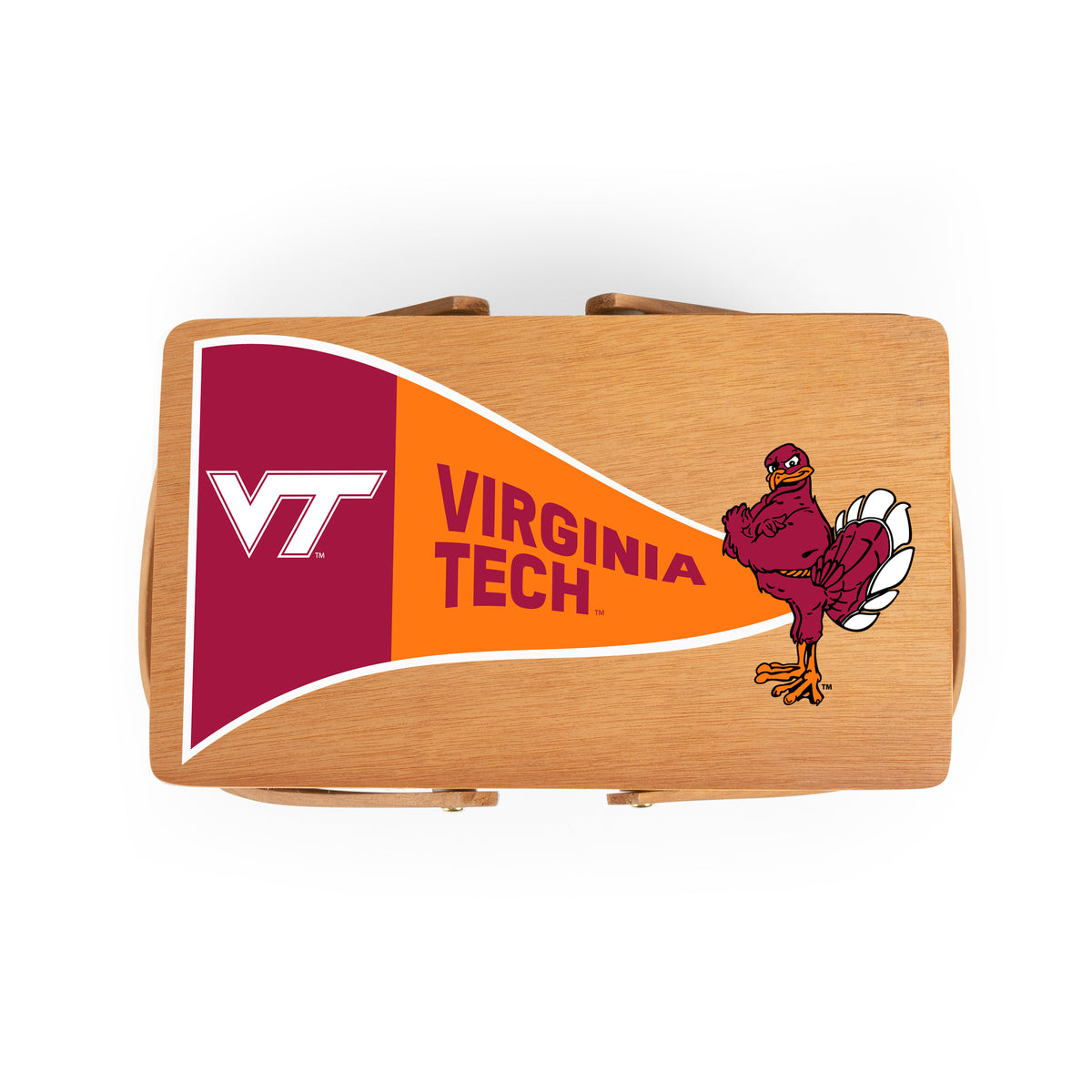 Virginia Tech Hokies Poppy Personal Picnic Basket