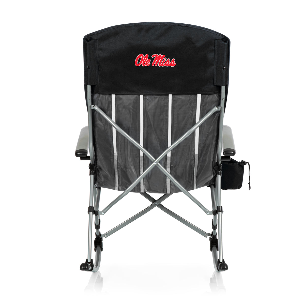 Mississippi Rebels Outdoor Rocking Camp Chair
